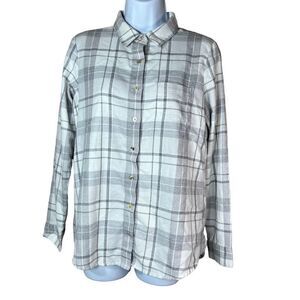 ‎Kuhl Kamila Flannel Button Down Shirt Size Small